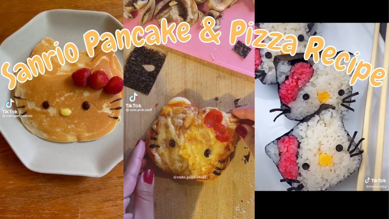 💖 Kawaii Sanrio Food, Cookie & Pizza Ideas Recipe Cooking With Me 🍪🍕 | TikTok Compilation #47