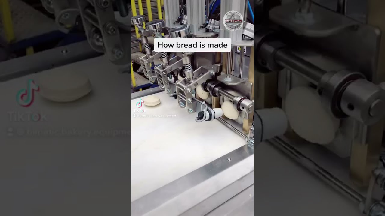 How Arabic Bread is made! - Fully automated Arabic Pita bread line