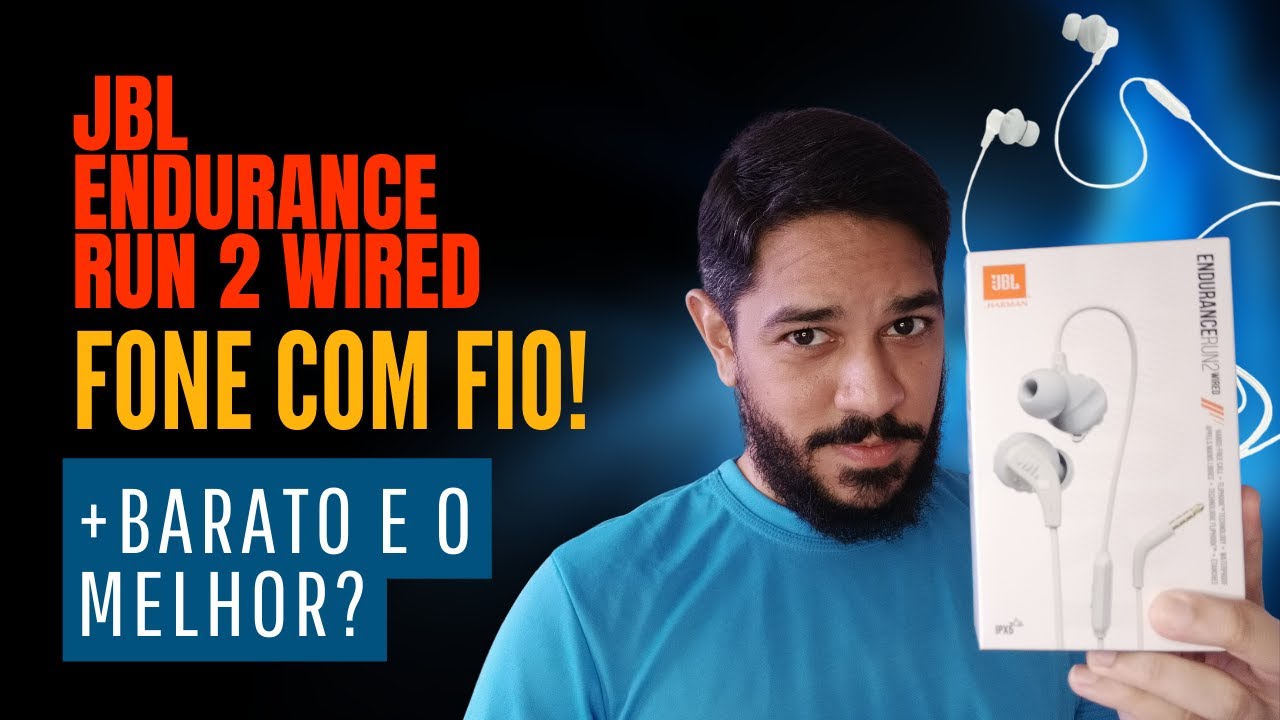 🎧 6 meses com JBL Endurance Run 2 Wired| Fone COM FIO Barato e o melhor para corridas? [REVIEW]
