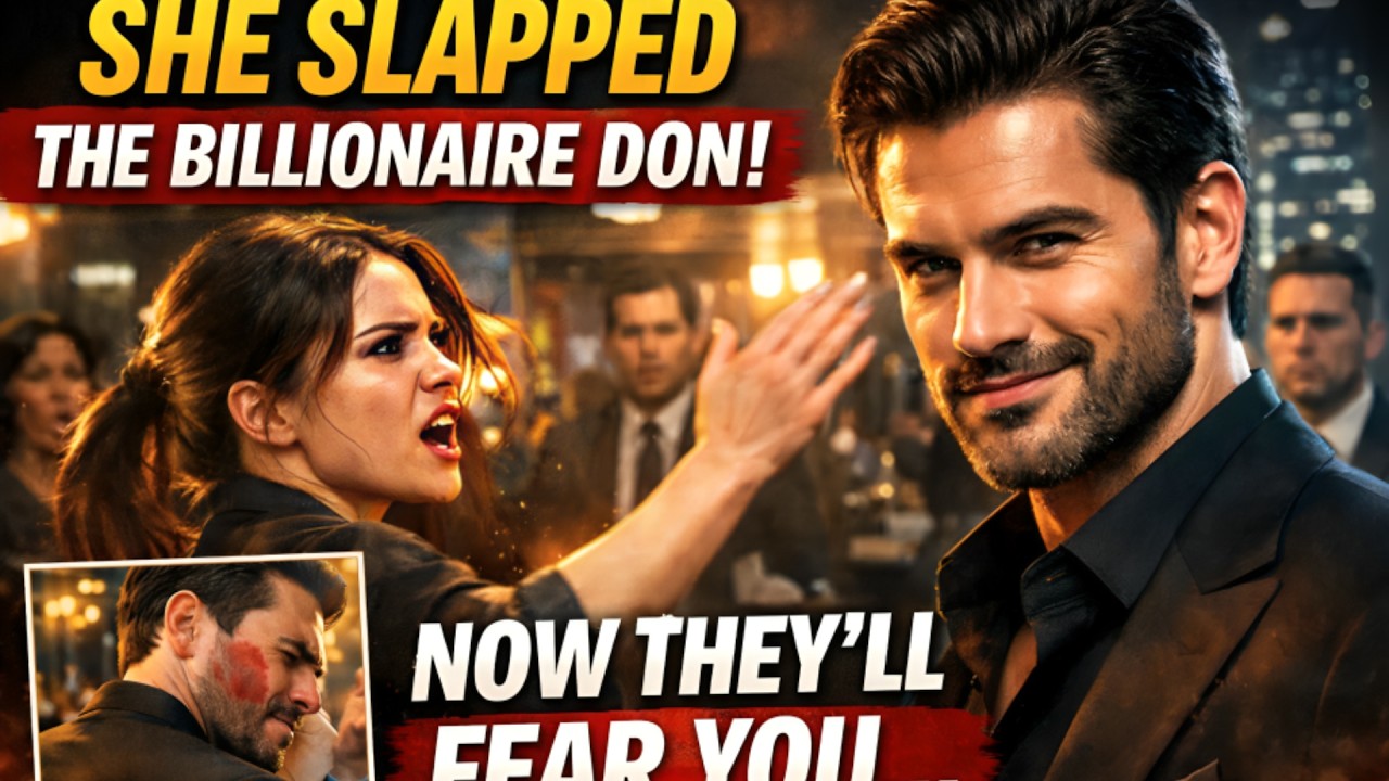 She Slapped the Billionaire Don — He Just Smirked and Said, “Now They’ll Fear You…