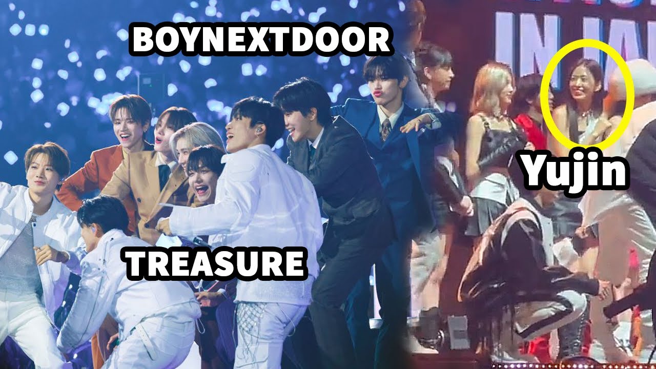 TREASURE's Interactions with Other Idols