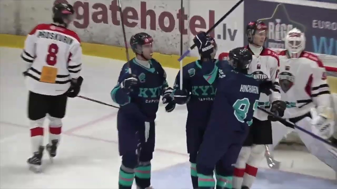 Optibet Hokeja līga. HC Kyiv Capitals - HC Panter.  Spēles labākie momenti. (28.01.2026.)