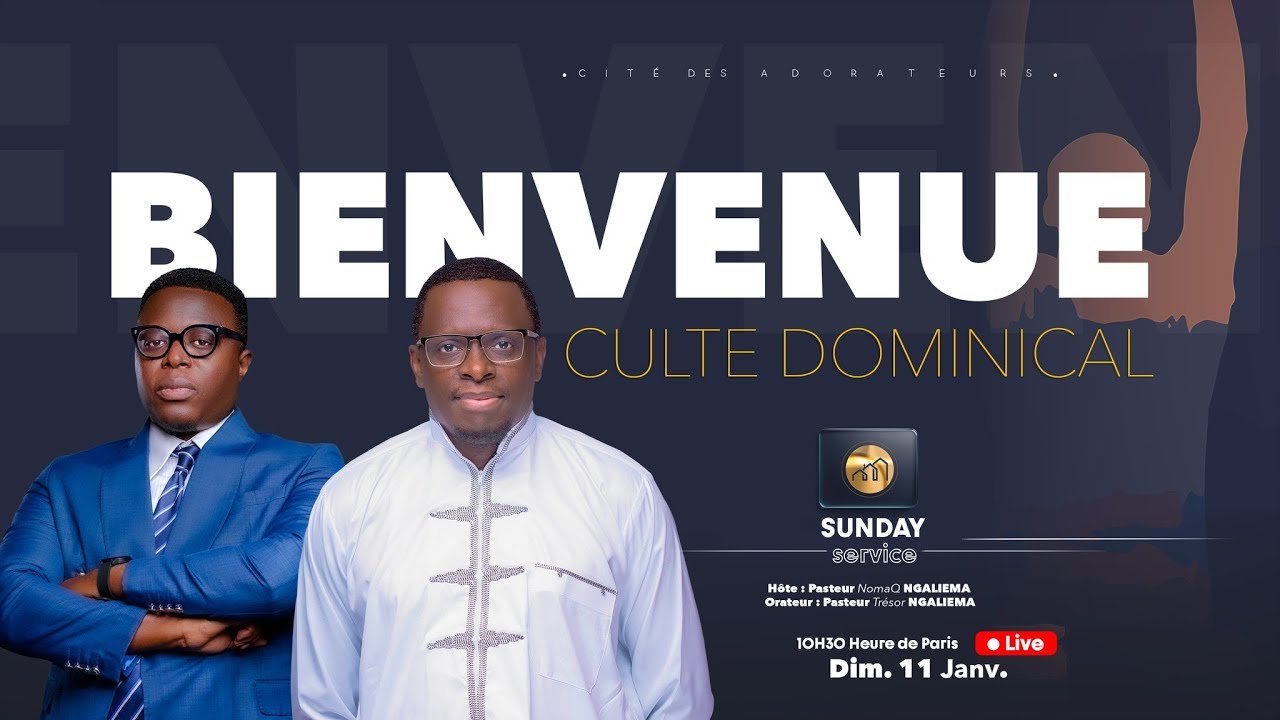 Culte dominical / Trésor NGALIEMA / Phila Paris