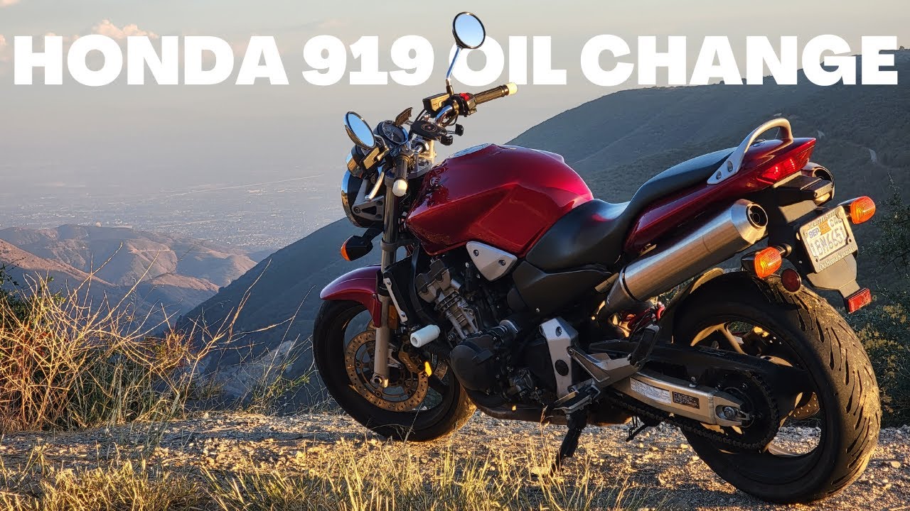 Honda 919 Oil Change Easy How To 4k 60fps