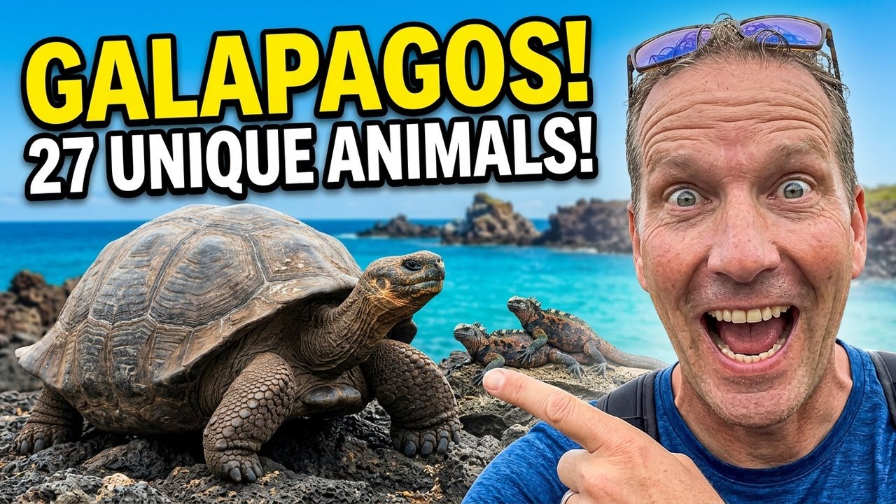 Galapagos Islands Wildlife: 27 Unique Animals To See!