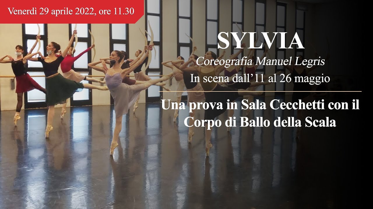 Sylvia: prova in sala ballo
