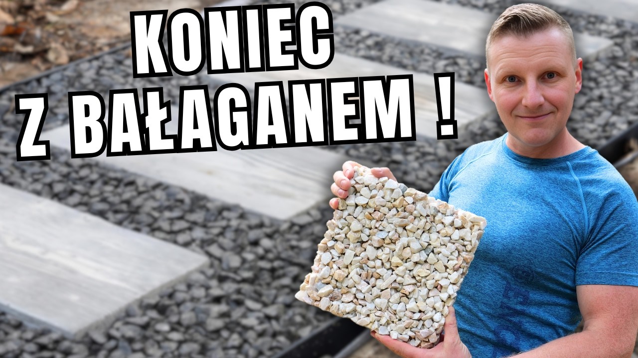 Chodnik z kamyk&oacute;w, kt&oacute;ry zamieciesz i odkurzysz - Spoiwo do kruszyw