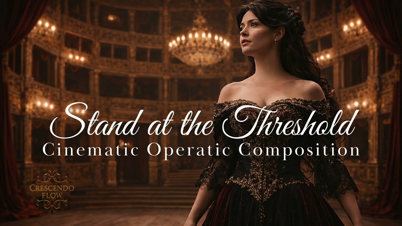 Stand At The Threshold | Cinematic Operatic Vocal by Crescendo Flow