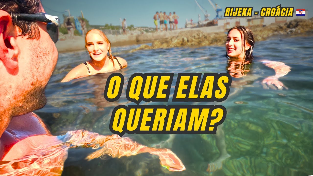 A DESCULPA que essas Croatas usaram para falar comigo