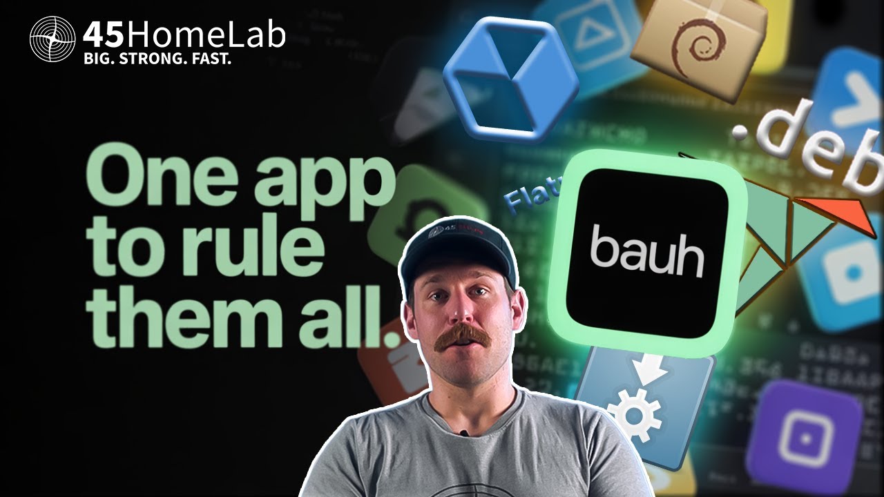 Bauh: The One App to Manage Linux Installs (Flatpak, Snap, AppImage, .deb) on 45Homelab HL 8