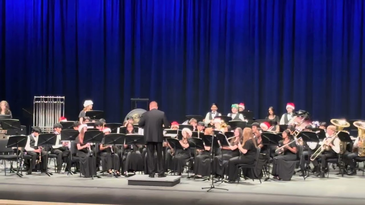 North Forsyth Middle School - Jazz Band Christmas Concert Dec 2025
