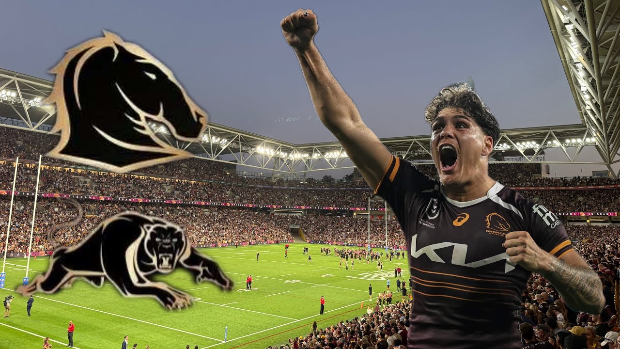 NRL VLOG: Broncos vs Panthers | PRELIM FINAL 2025