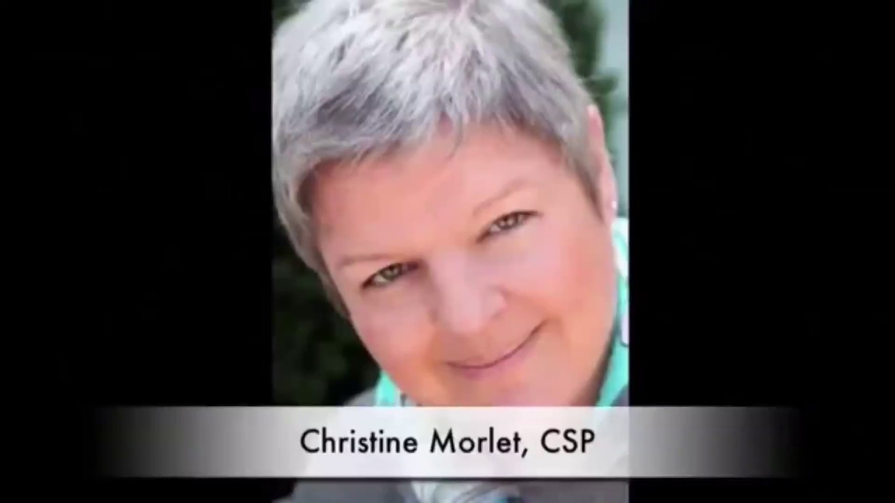 Certified Speaking Professional Christine Morlet
