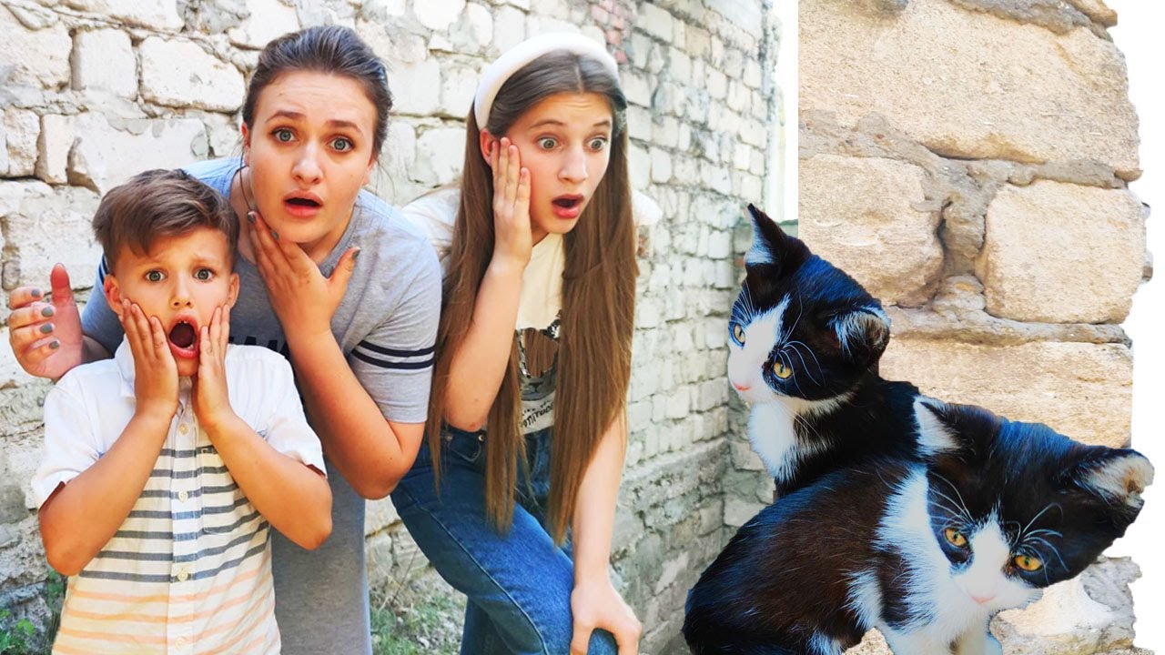 Am GĂSIT PISICUȚE în CASĂ PĂRĂSITĂ/🐱 ISTORIE