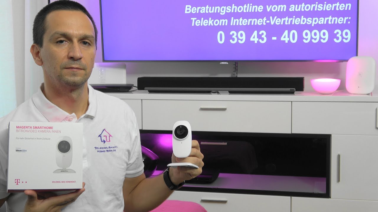 Bitron Video Kamera Eggy 2 (AV7210/11) für Telekom Magenta Smarthome