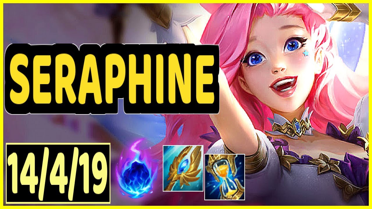 SERAPHINE VS KARTHUS - 14/4/19 KDA ADC GAMEPLAY GRANDMASTER I