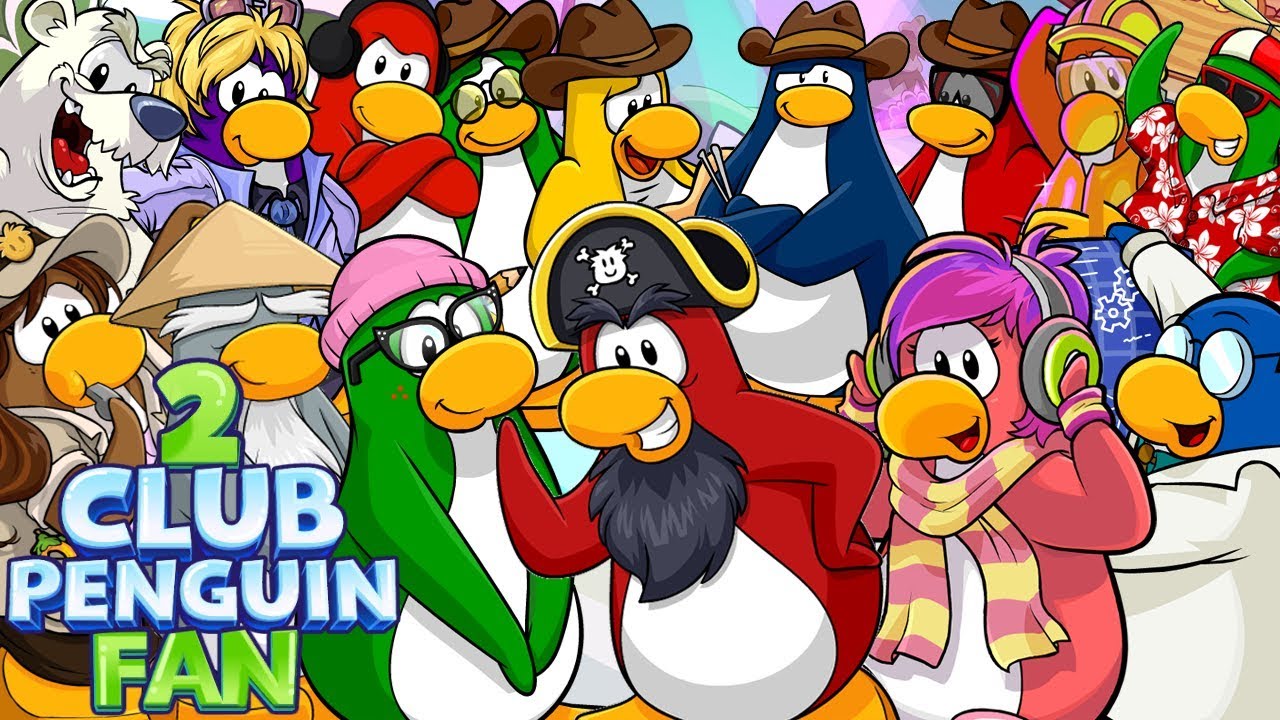 I MET ALL MASCOTS ON CLUB PENGUIN REWRITTEN IN A DAY!