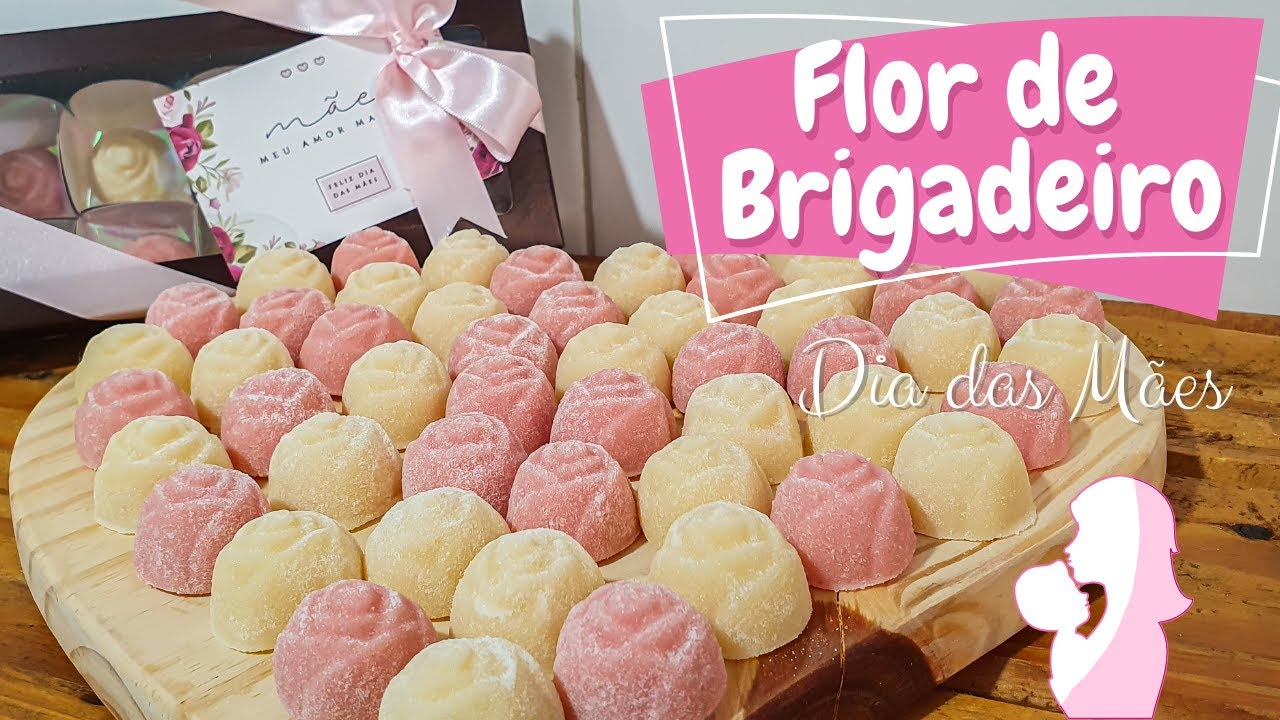 FLOR DE BRIGADEIRO (OPÇÃO DE PRESENTE)