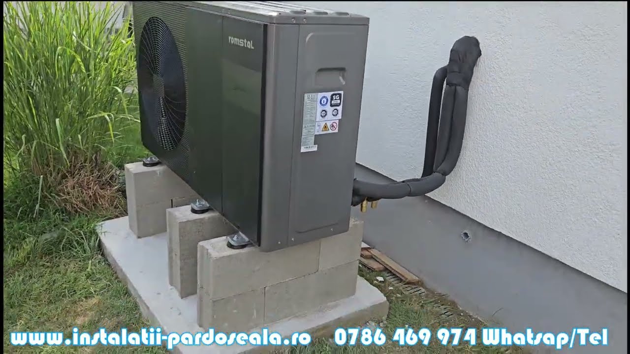 Pompa caldura Midea R290 8kw HT..by Ciupirom Instal
