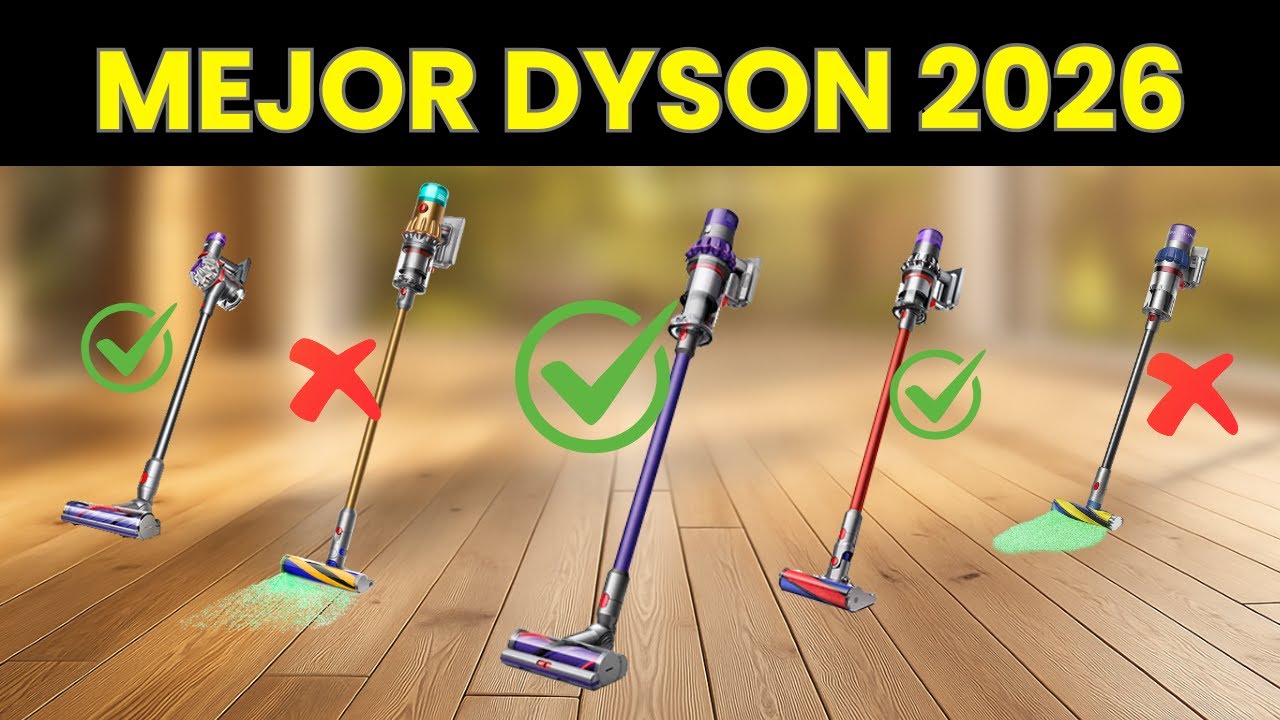 👉MEJORES ASPIRADORAS DYSON para 2026 [CALIDAD PRECIO✅]