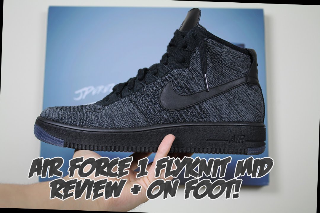 Airforce 1 Flyknit Mid Review + On Foot!