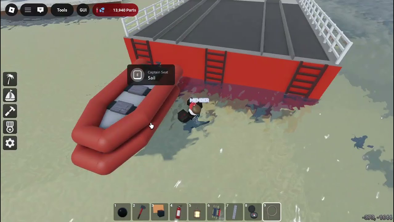 How to make a boat in Sail and sink simulator