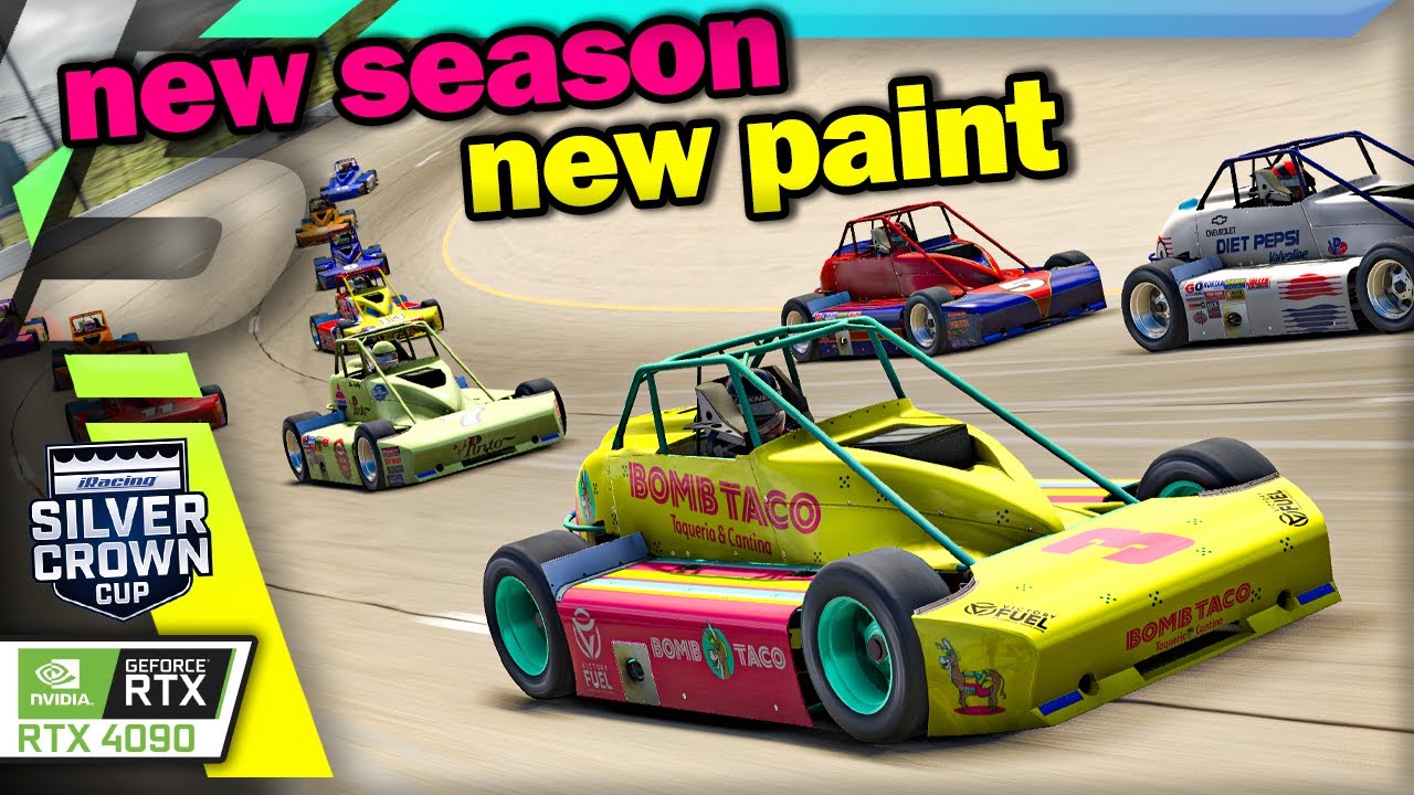 Silver Crown — Iowa Speedway — геймплей iRacing Oval
