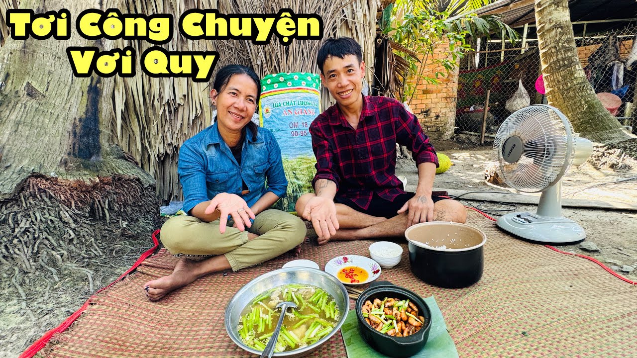 Bất ngờ chung làm gà tre nấu súp tôm kho tổ đãi quy bữa cơm đạm bạc ăn ngon quá quên luôn anh giá
