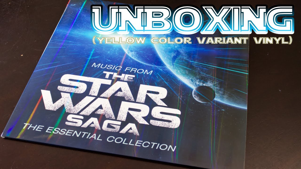 UNBOXING | The Star Wars Saga Essential Collection Vinyl (Yellow variant)