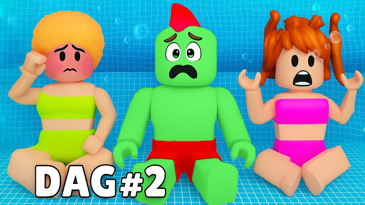 Wie Het Langst In Het Zwembad Blijft Wint In Roblox!