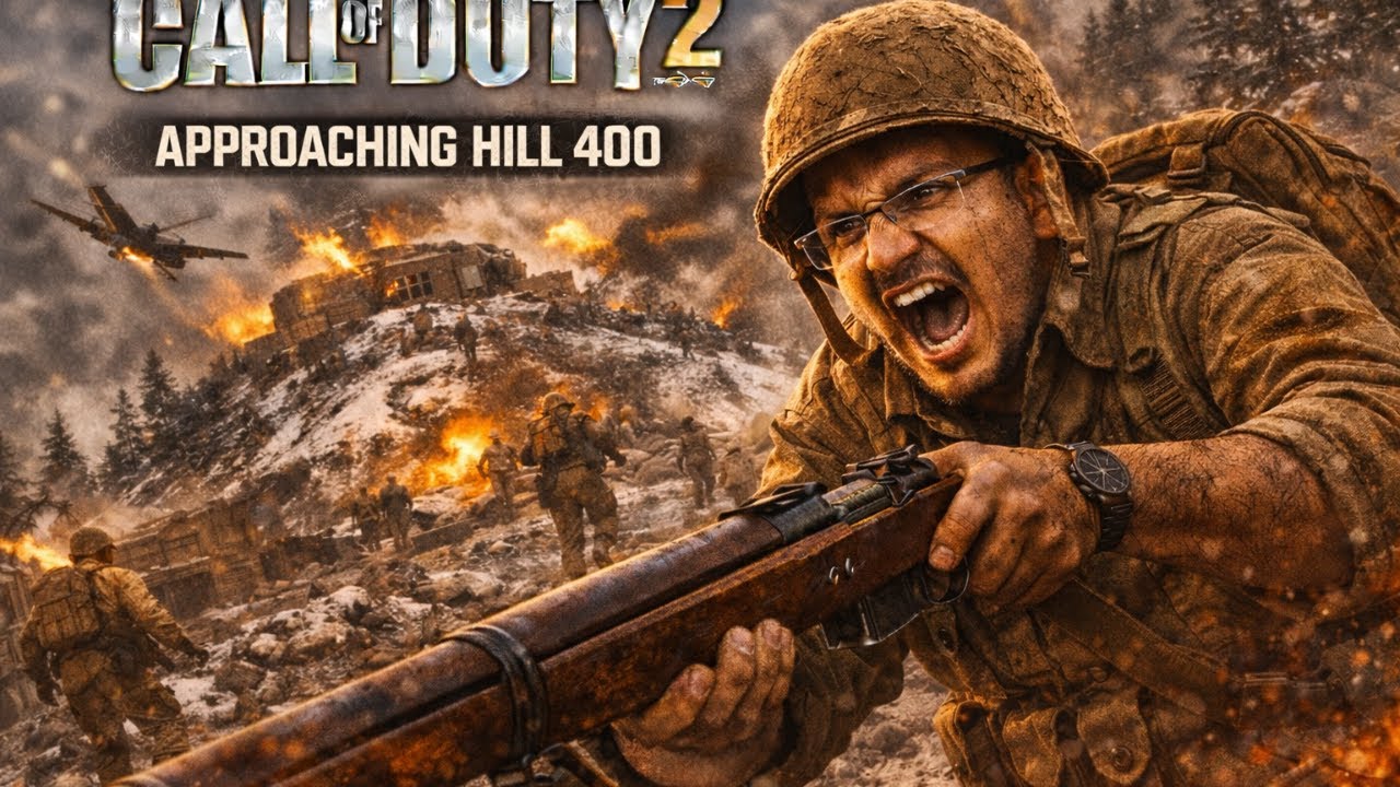 Call of Duty 2 Mission 24 “Approaching Hill 400” • COD2 Hill 400 Bangla Gameplay | WWII War Action