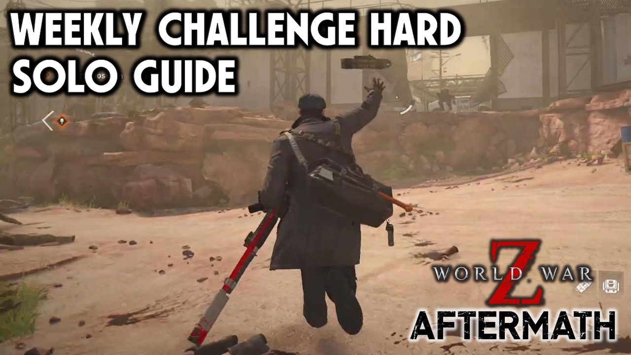 Weekly Challenge Hard Solo Guided Run in Jerusalem 3 with Hellraiser - World War Z Aftermath