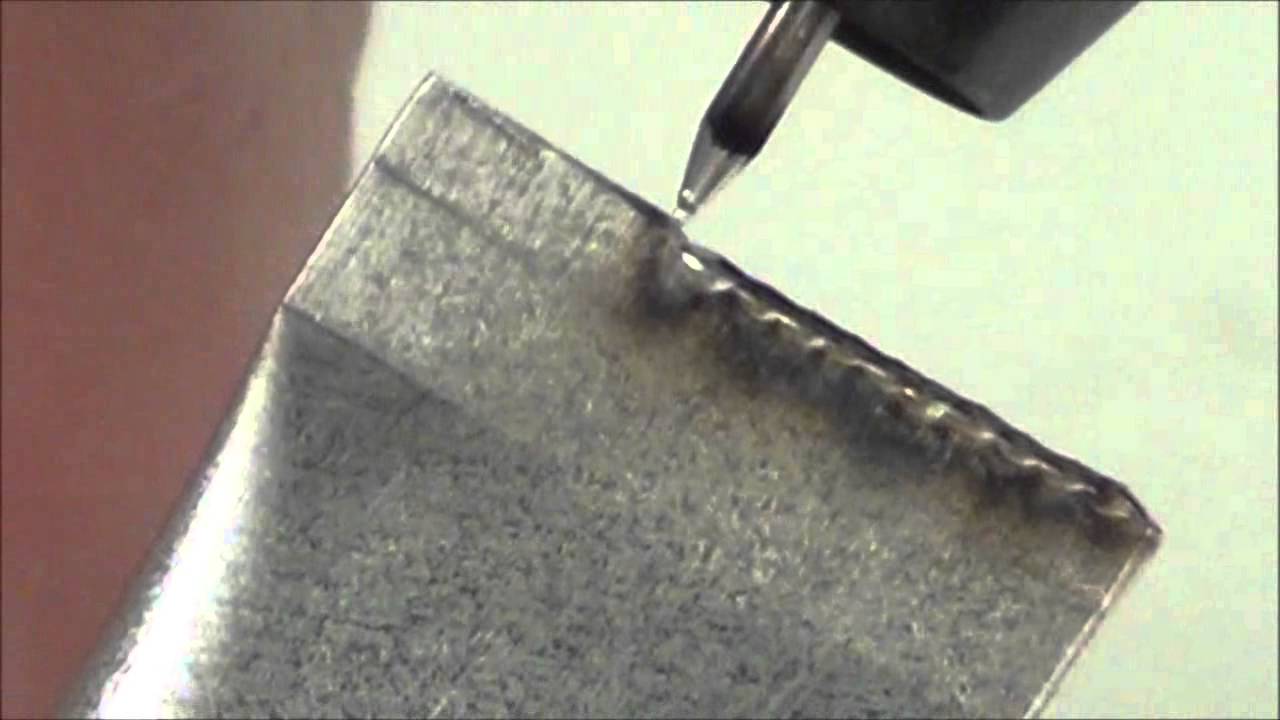 Pulse Arc Weld 10mil Stainless Steel Edge with Orion Welder