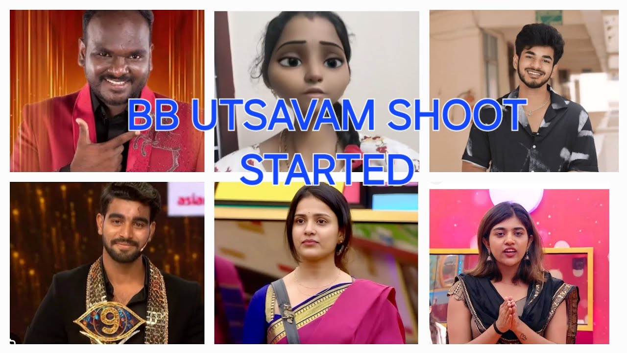 BB UTSAVAM SHOOT STARTED #biggboss #bbutsavam #kalyan #tanuja #trending #viral 