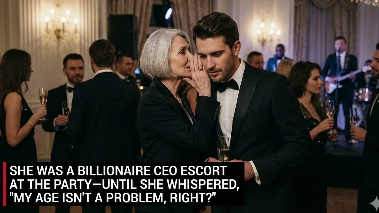 She Was A Billionaire CEO Escort at the PartyUntil She Whispered, My Age Isnt a Problem, Right
