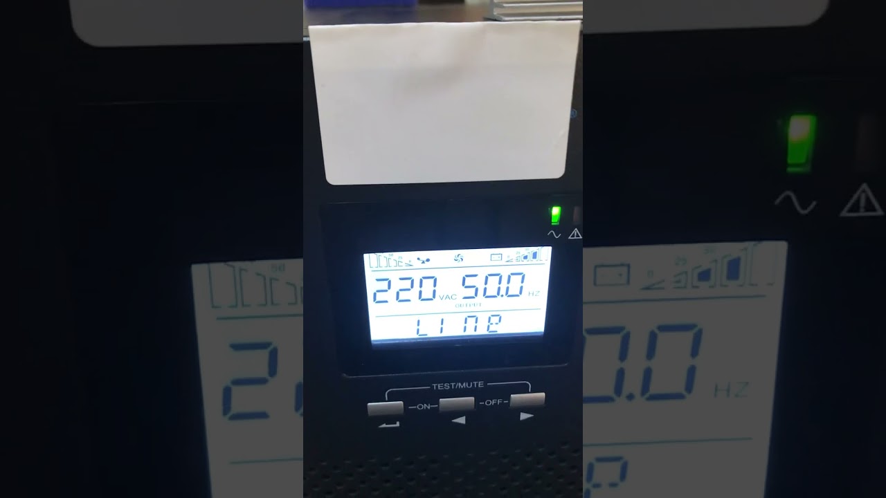 3 KVA UPS Çalışması