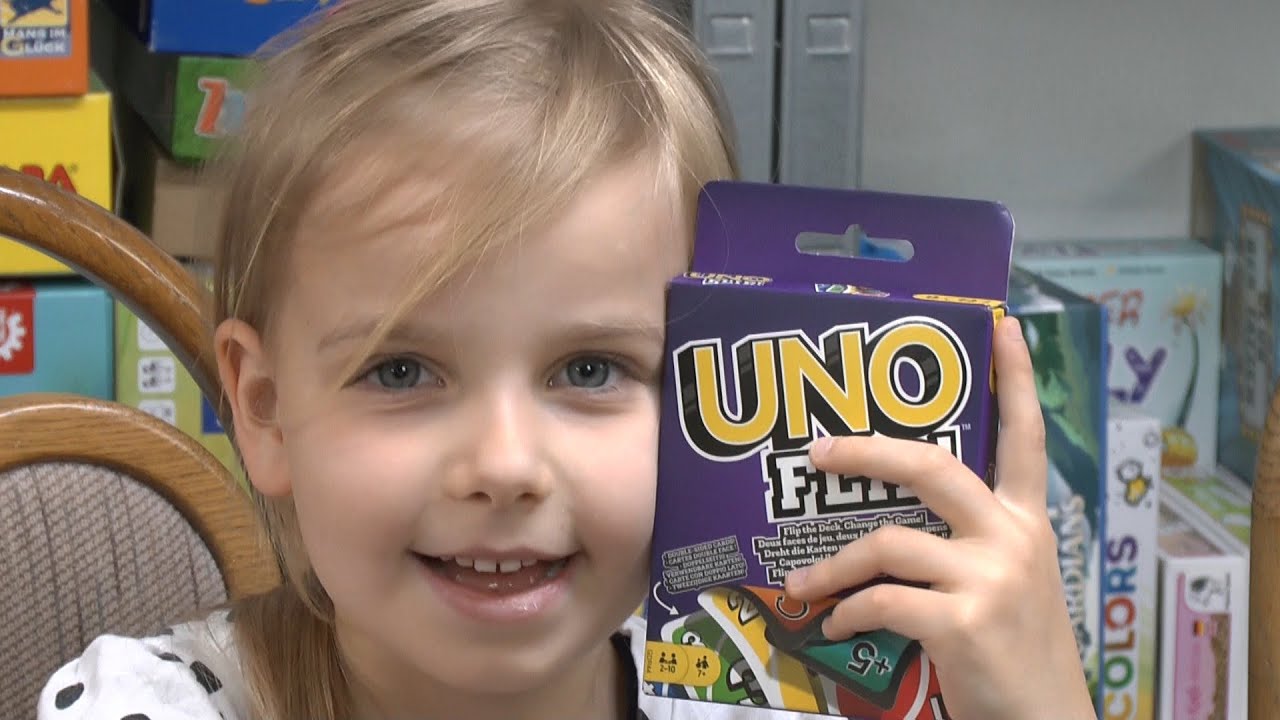Uno Flip (Mattel) - ab 7 Jahre - Teil 4 der UNO Reihe