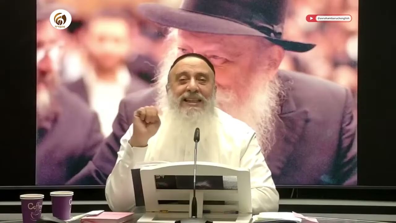 Rabbi Avraham Baruch - G.d is righteous in all His ways and pious in all His deeds (EN subtitles)