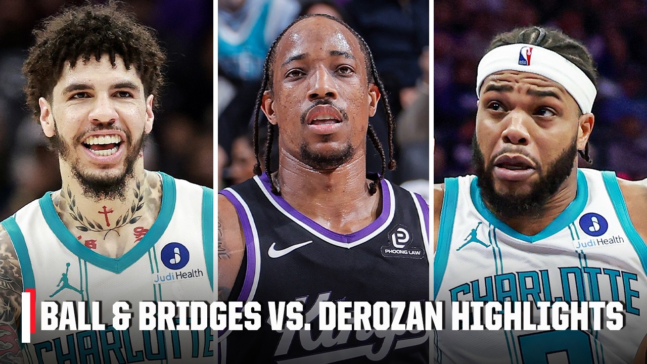 Ball & Bridges take over in Hornets' win vs. DeRozan & Kings 💪 | NBA on ESPN