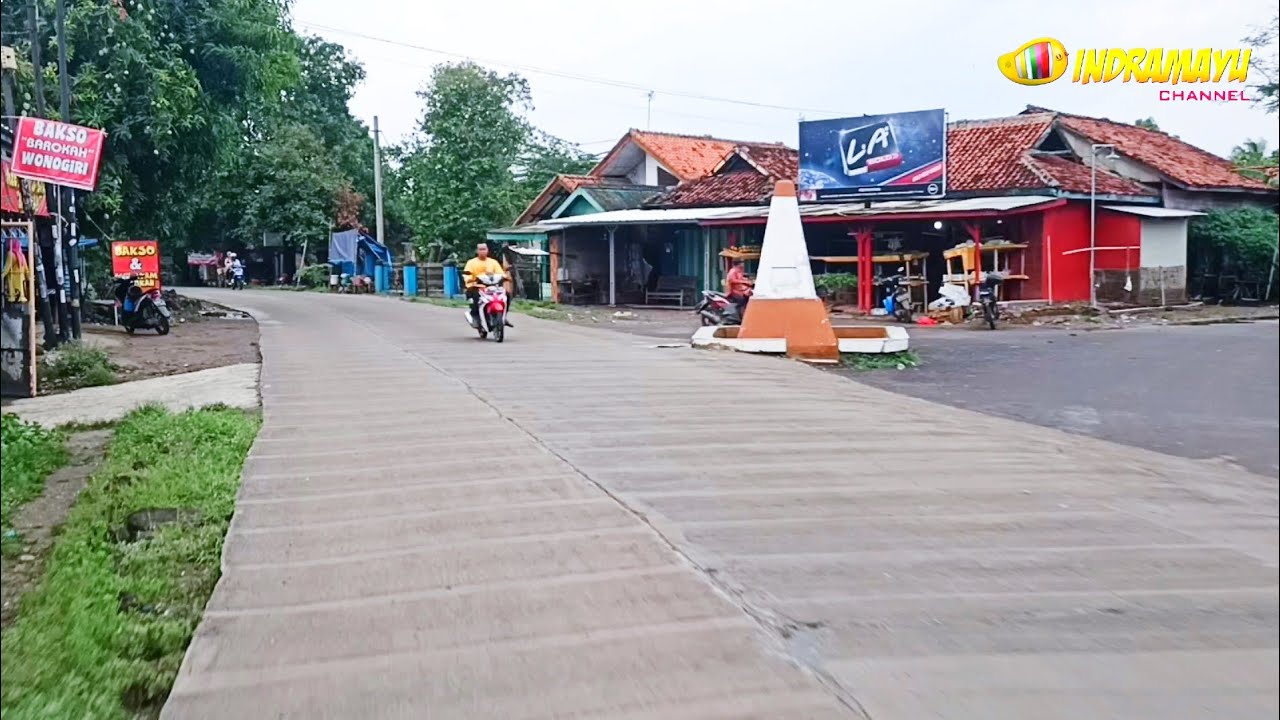 AKSES DARI HAURGEULIS HAURKOLOT SITURAJA DAN GANTAR KABUPATEN INDRAMAYU