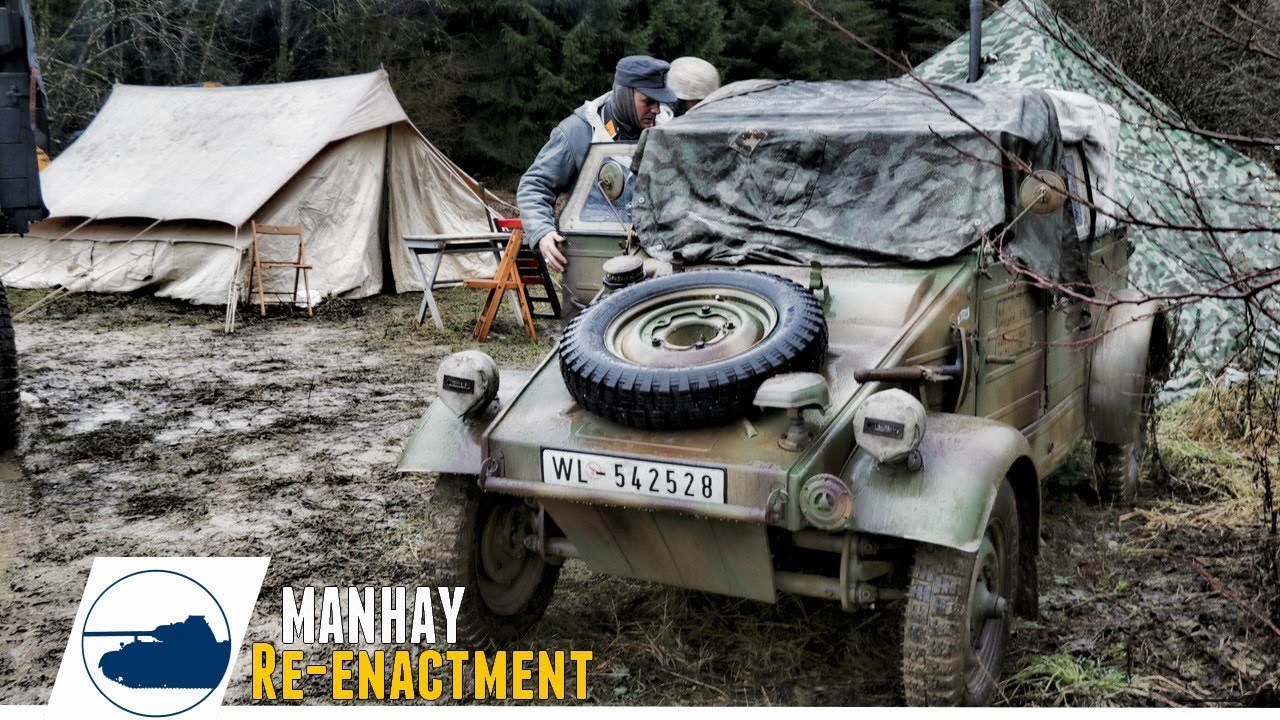 Muddy Man-hay Re-enactment - Short and Cold video.