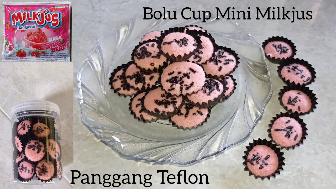 Bolu Cup Mini Milkjus Panggang Teflon 1 Telur
