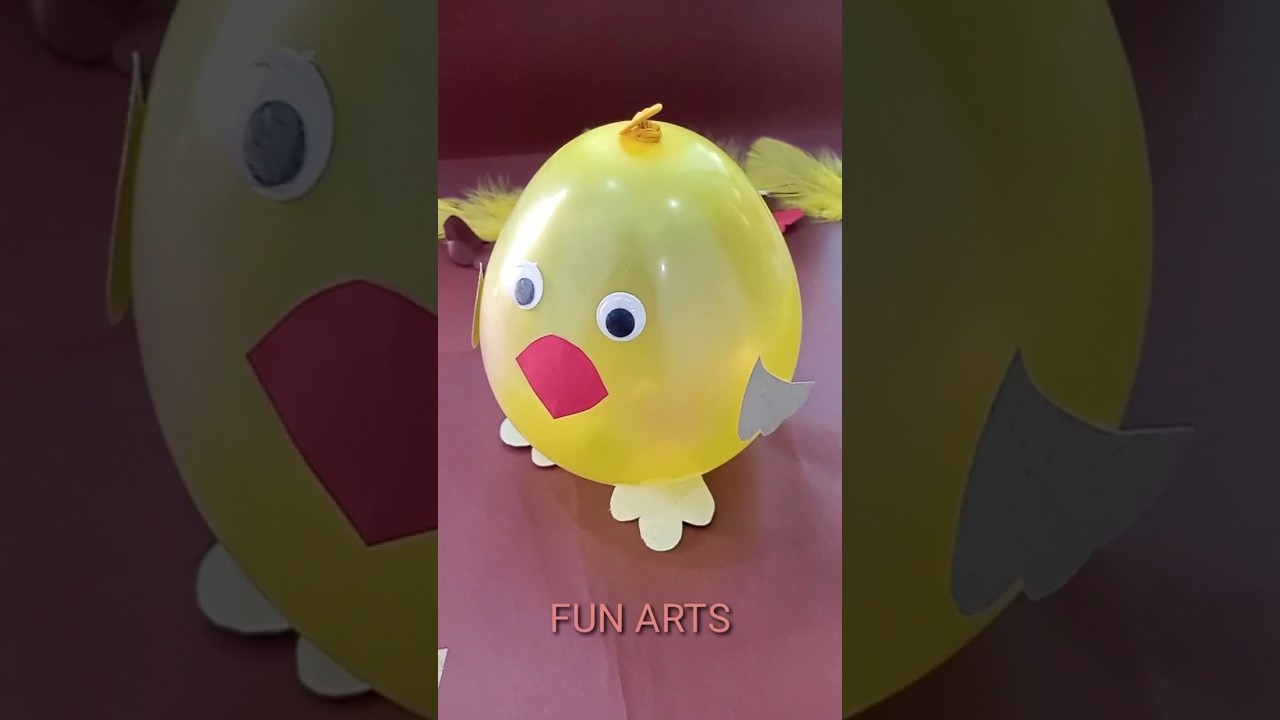 Balloon chick |Balloon toy |New creativity #tiktok #youtubeshorts #foryou #balloon