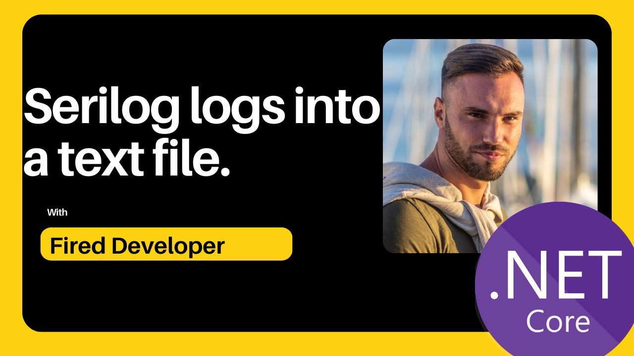 Serilog Basic writing logs to notepad file