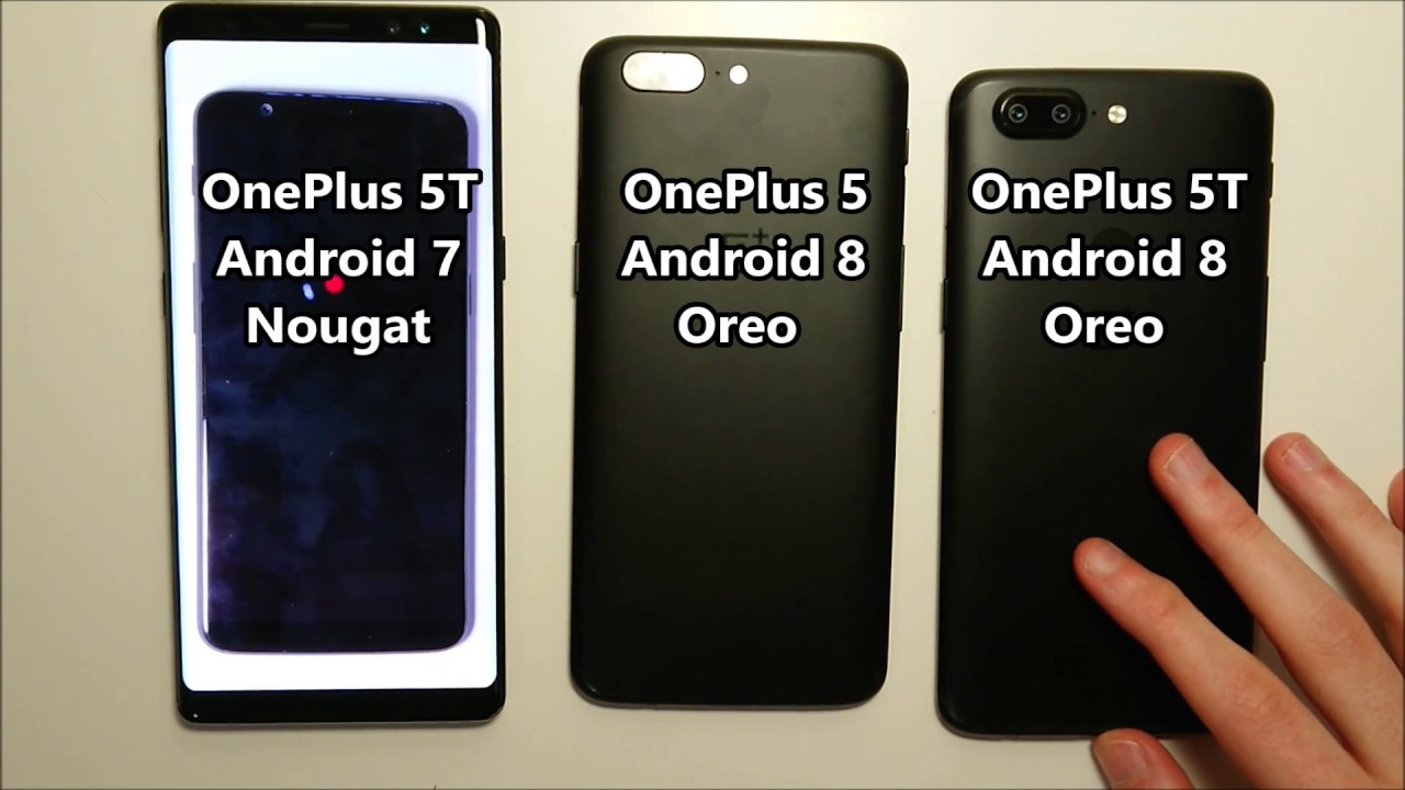 OnePlus 5T Oreo Speed Test vs OnePlus 5 and New Features!