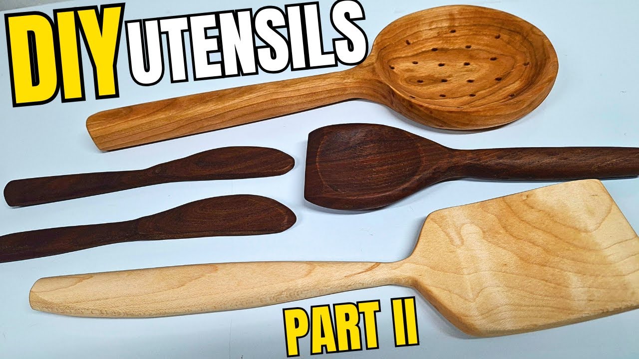Crafting Practical Kitchen Utensils Quick and Easy