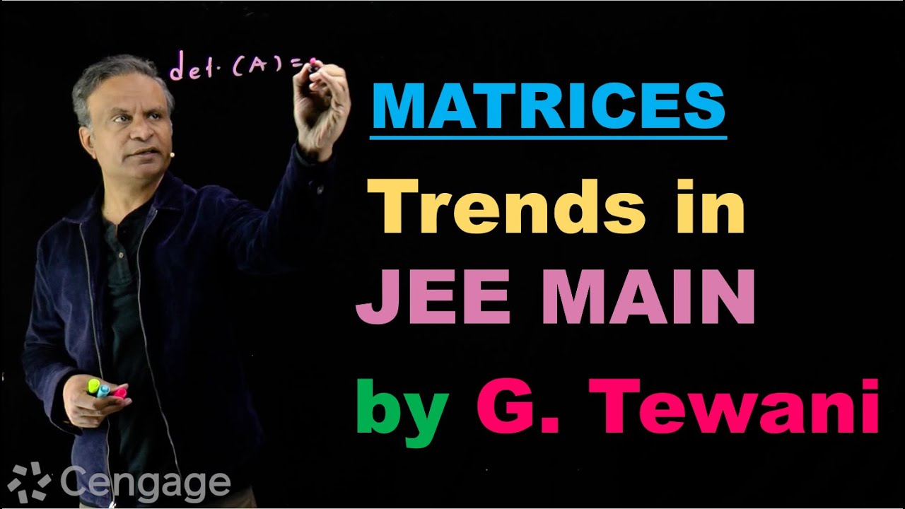 Mathematics | JEE Main 2023 | JEE Advanced | G Tewani | Cengage | Learn with videos | Tips for JEE