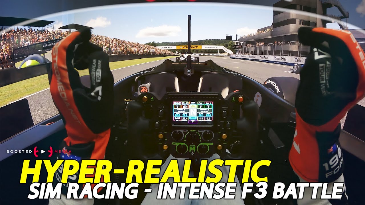 HYPER-REALISTIC SIM RACING - One of my MOST INTENSE Races!