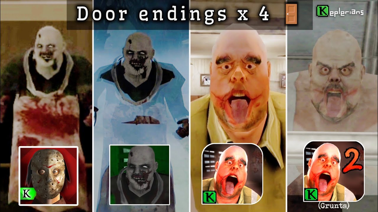 Mr Meat vs Mr Meat 2 vs Psychopath Hunt vs Kidnapped door escape endings 🚪