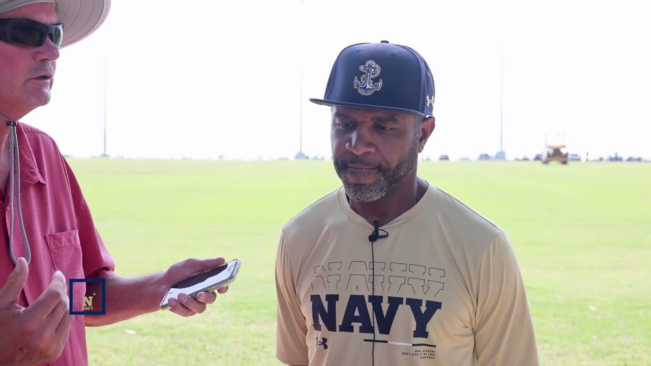 Navy Football Interview: Jay Guillermo, Ivin Jasper, David Cole (8/15/24)